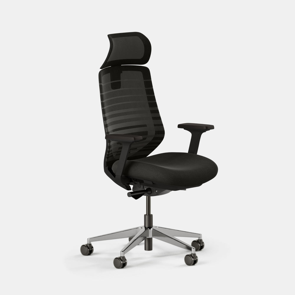 Adjustable Headrest Office Chair, Head Rest Computer Chairs