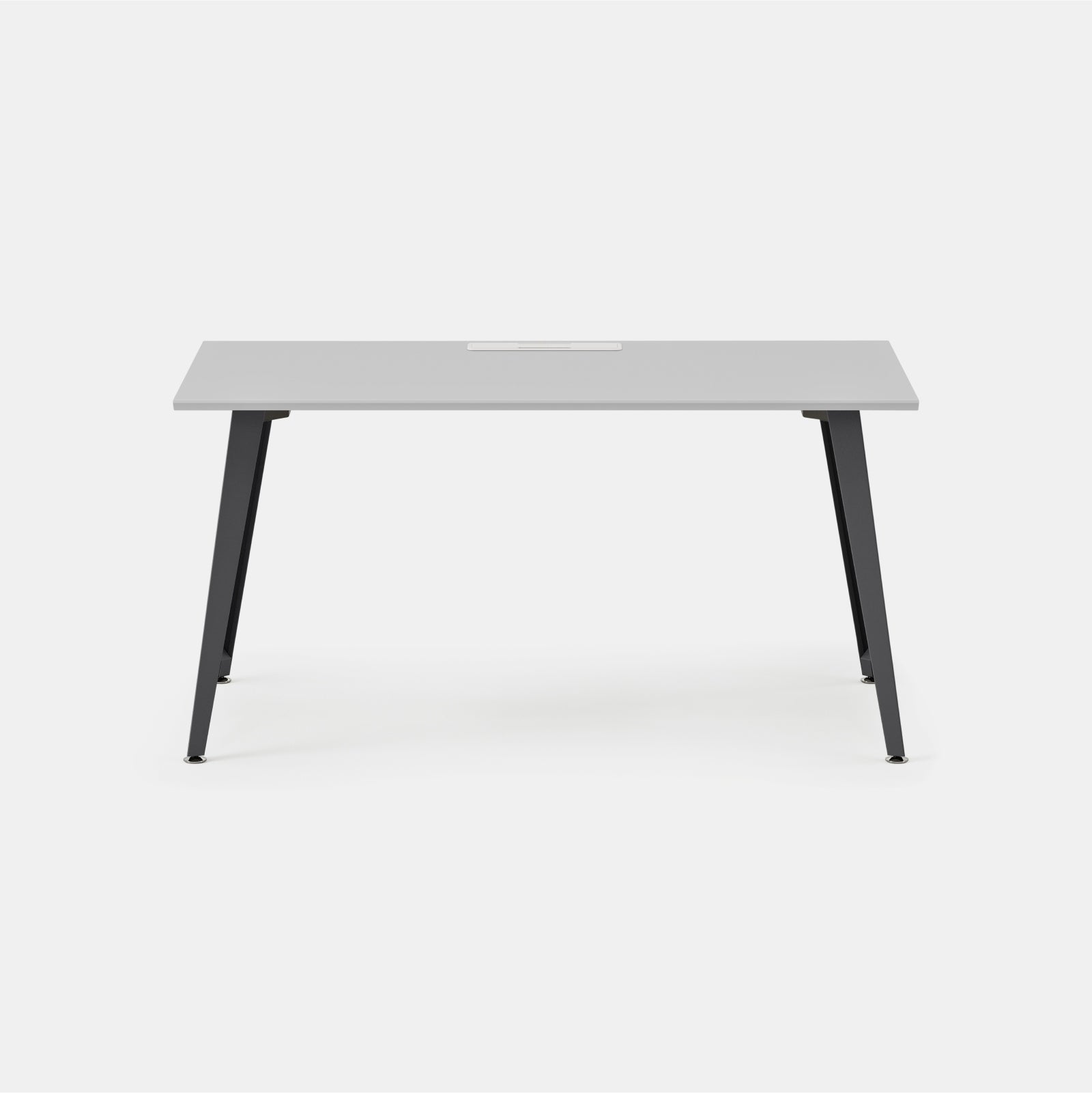 Top Color:Fog; Leg Color:Charcoal; Desk Size:60 inches x 30 inches;