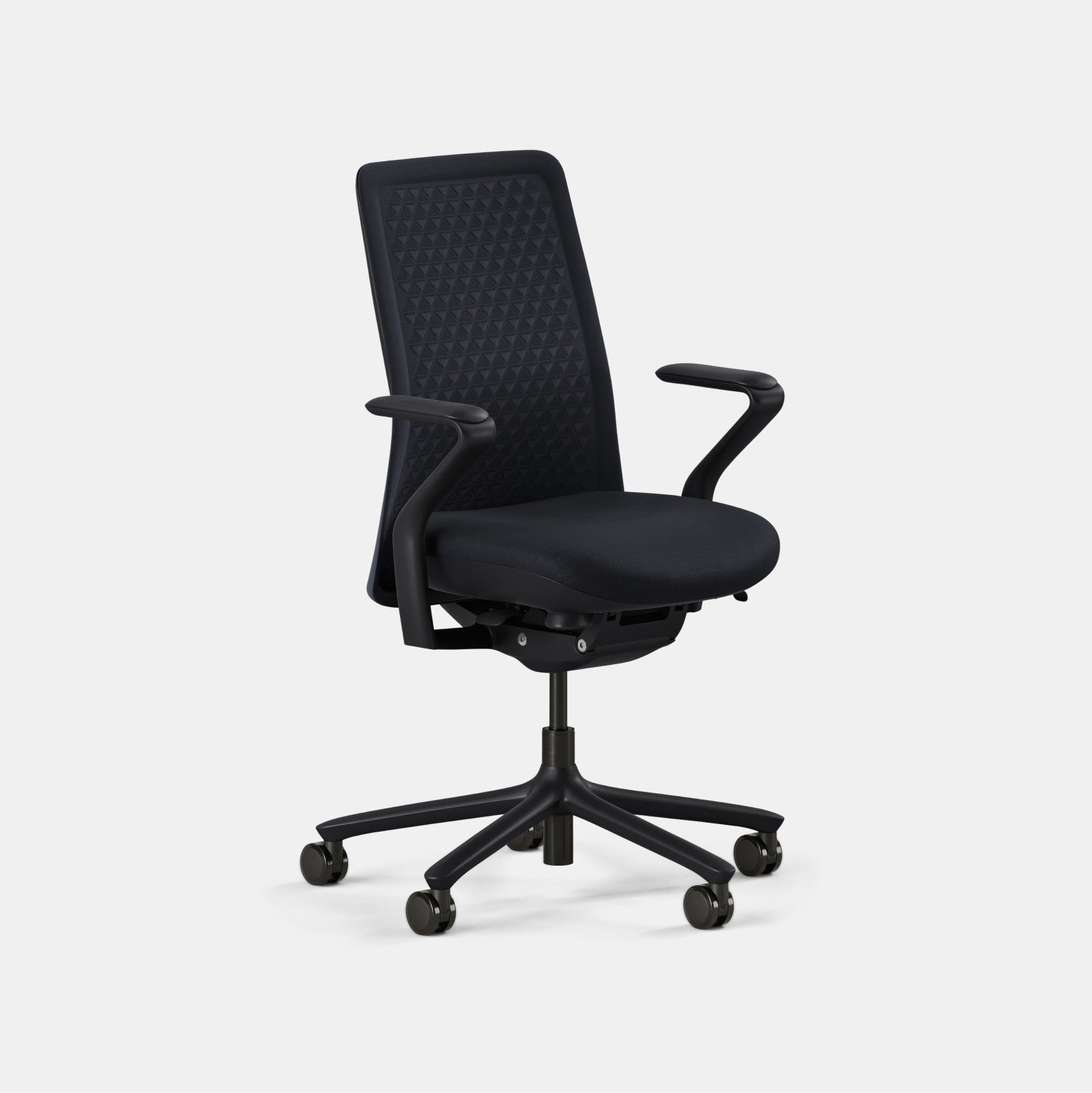 Black rolling online chair