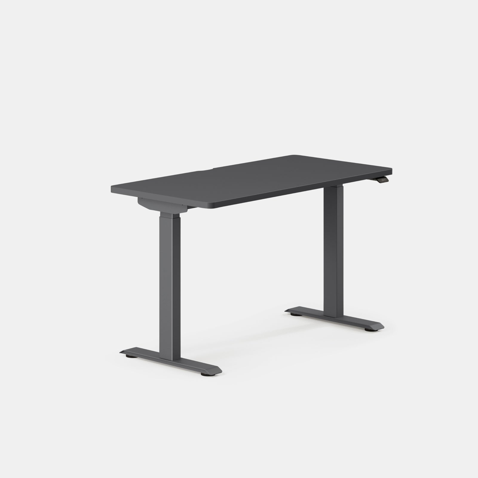 Top Color:Charcoal; Leg Color:Charcoal; Desk Size:48 inches x 24 inches;