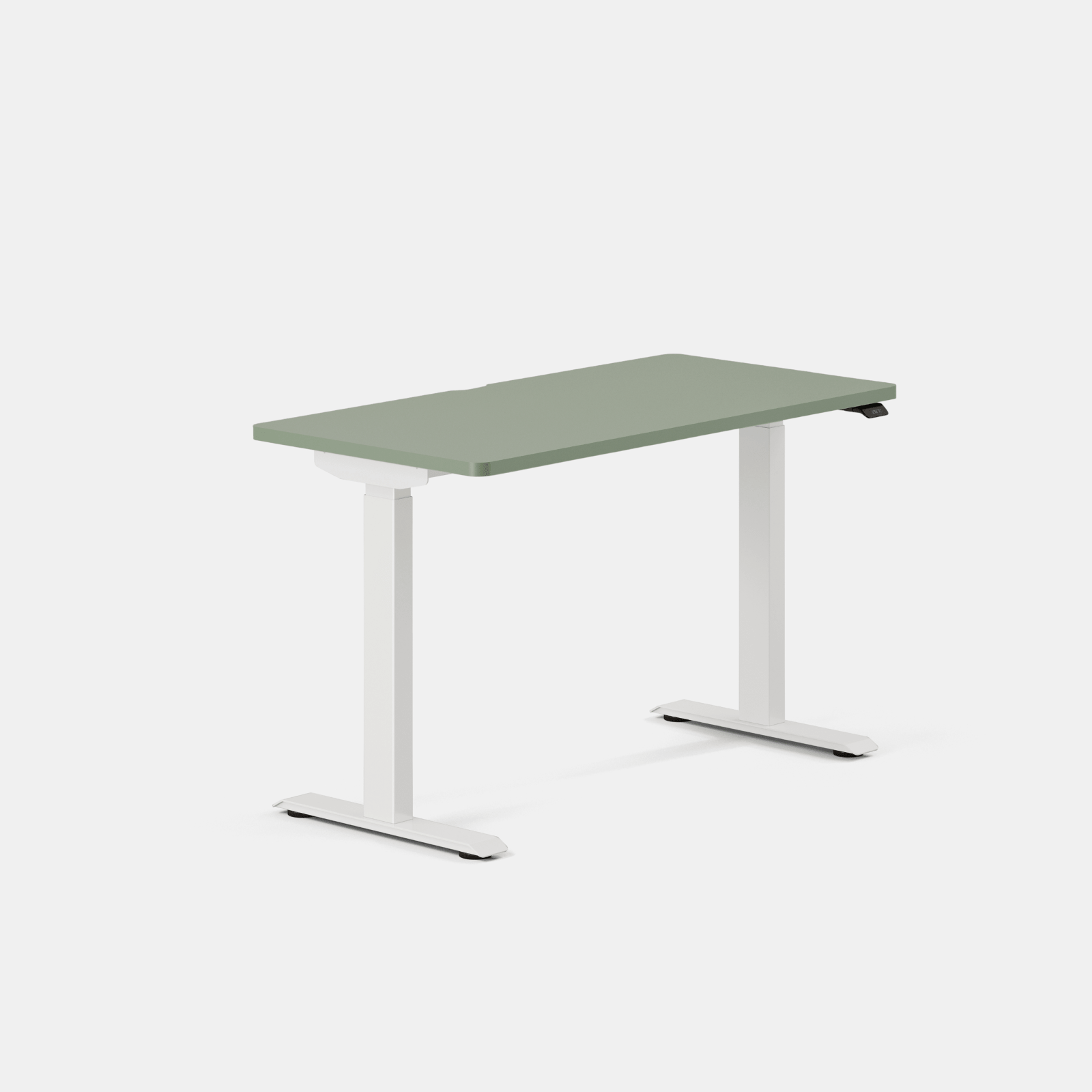 Top Color:Sage; Leg Color:White; Desk Size:48 inches x 24 inches;