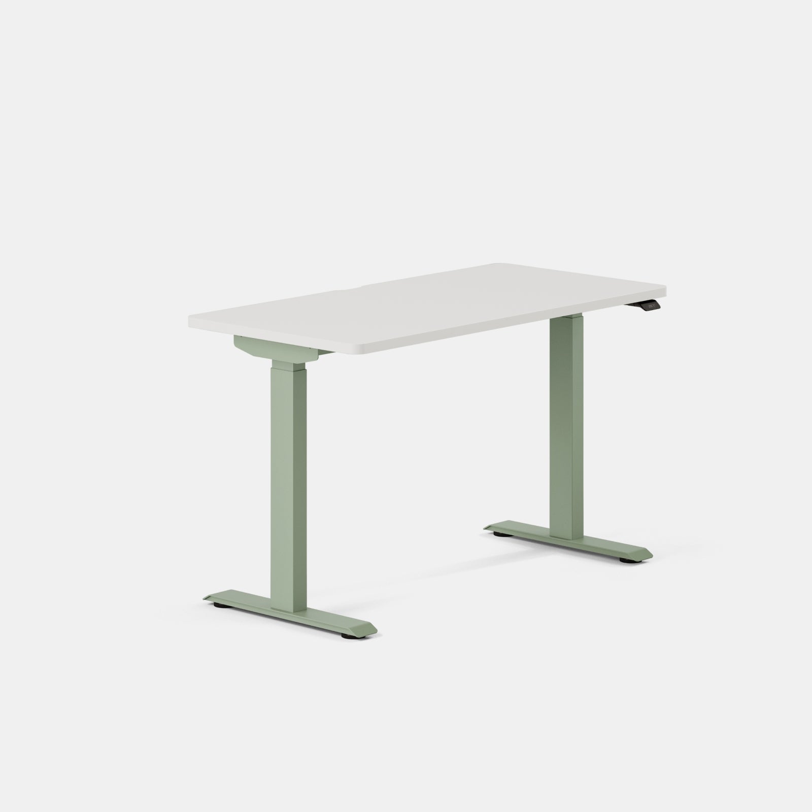 Top Color:White; Leg Color:Sage; Desk Size:48 inches x 24 inches;