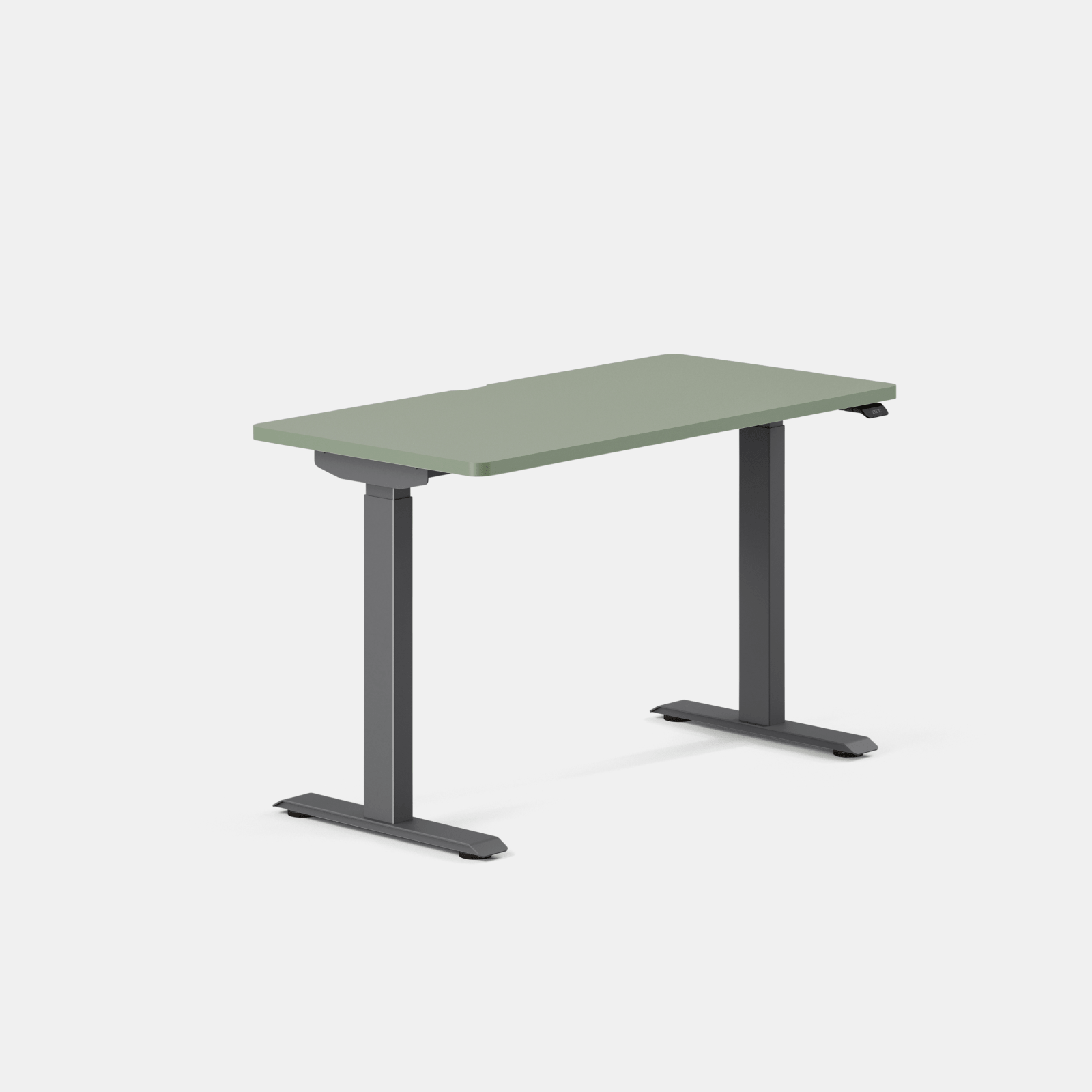 Top Color:Sage; Leg Color:Charcoal; Desk Size:48 inches x 24 inches;