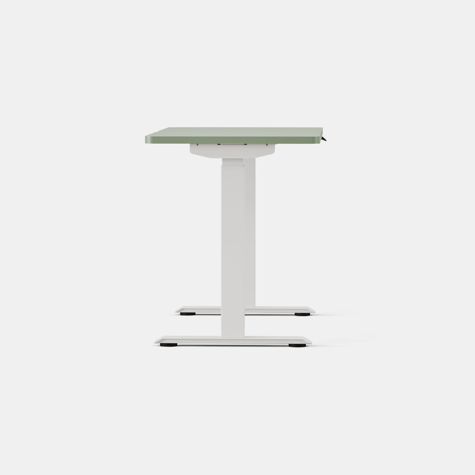 Top Color:Sage; Leg Color:White; Desk Size:48 inches x 24 inches;