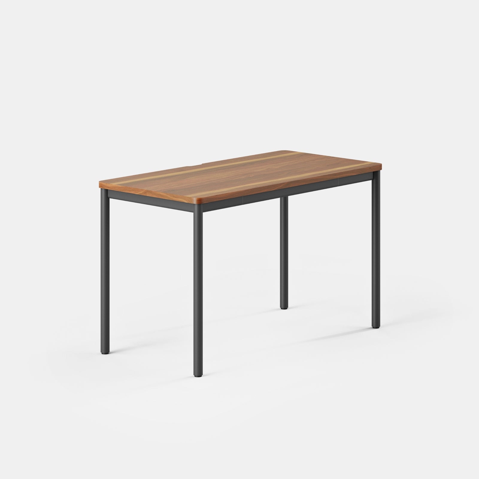 Color:Walnut/Charcoal; Desk Size:48 inches x 24 inches;