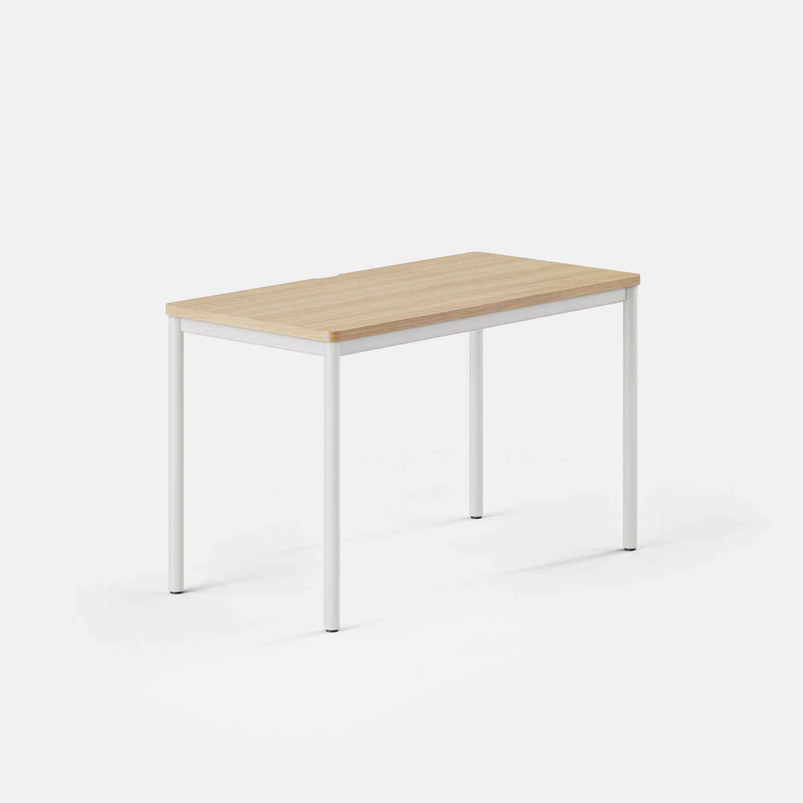 Color:Woodgrain/White; Desk Size:48 inches x 24 inches;