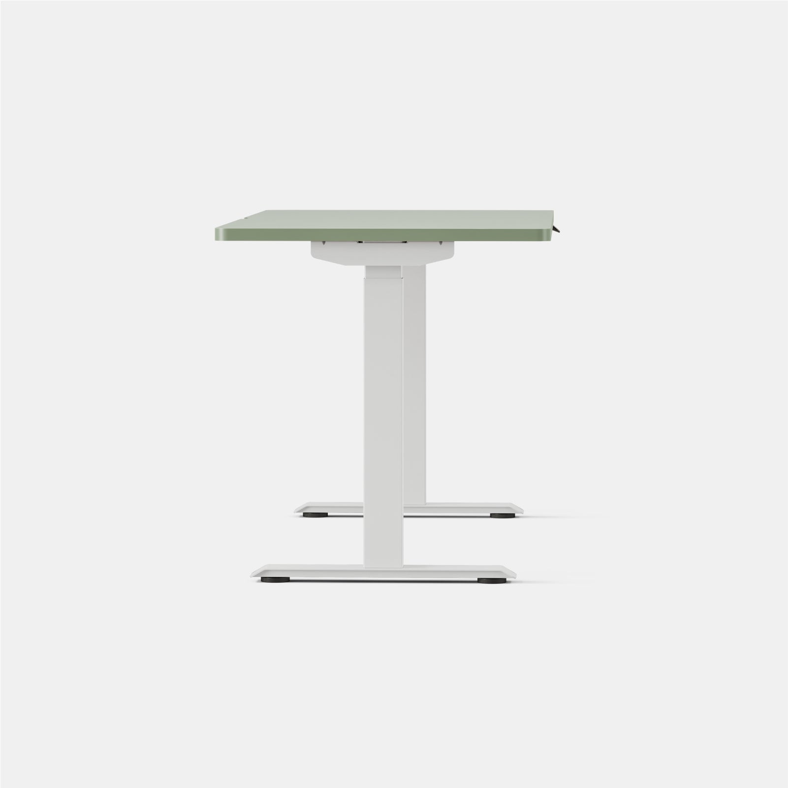 Top Color:Sage; Leg Color:White; Desk Size:58 inches x 27 inches;