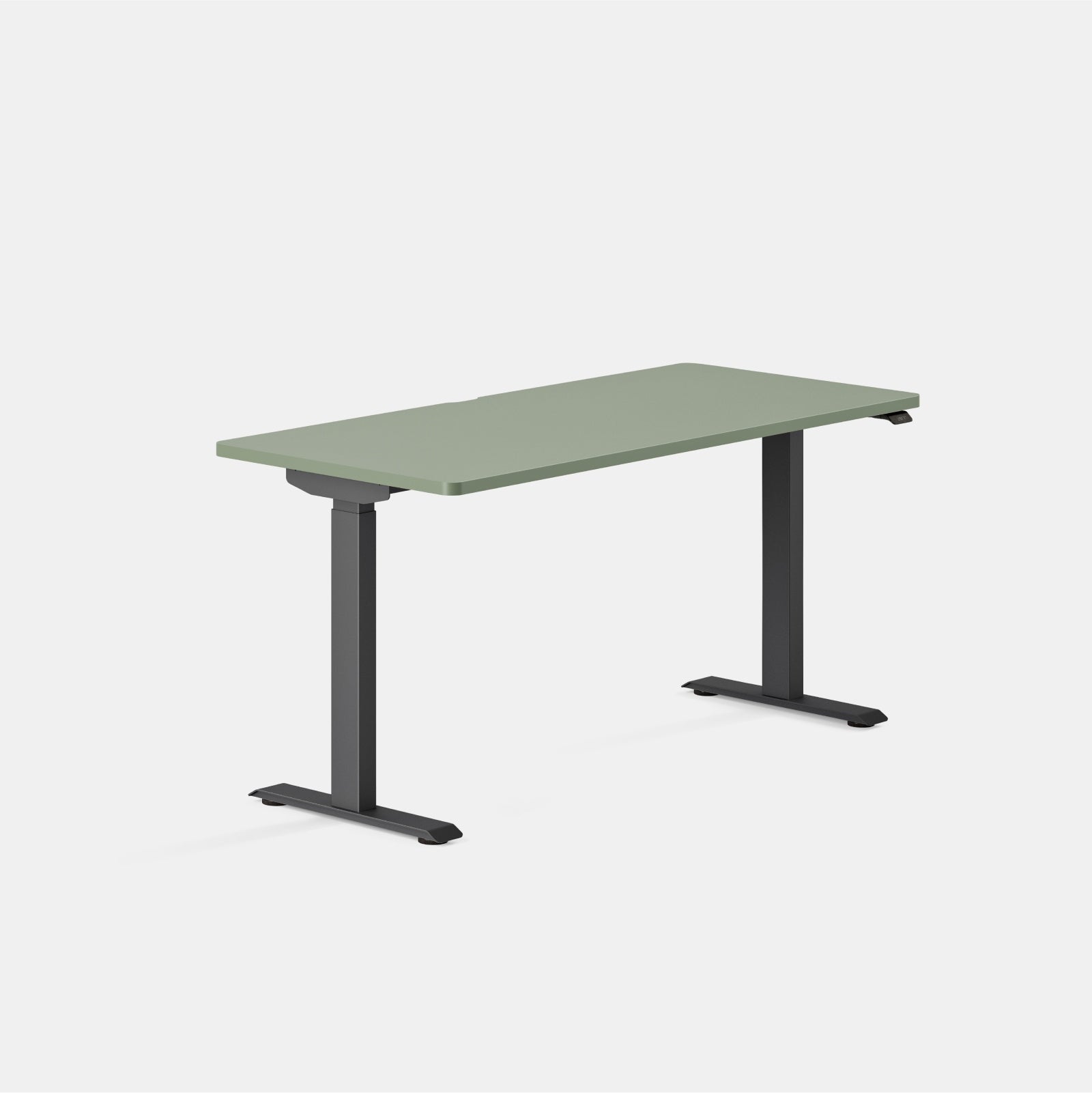 Top Color:Sage; Leg Color:Charcoal; Desk Size:58 inches x 27 inches;