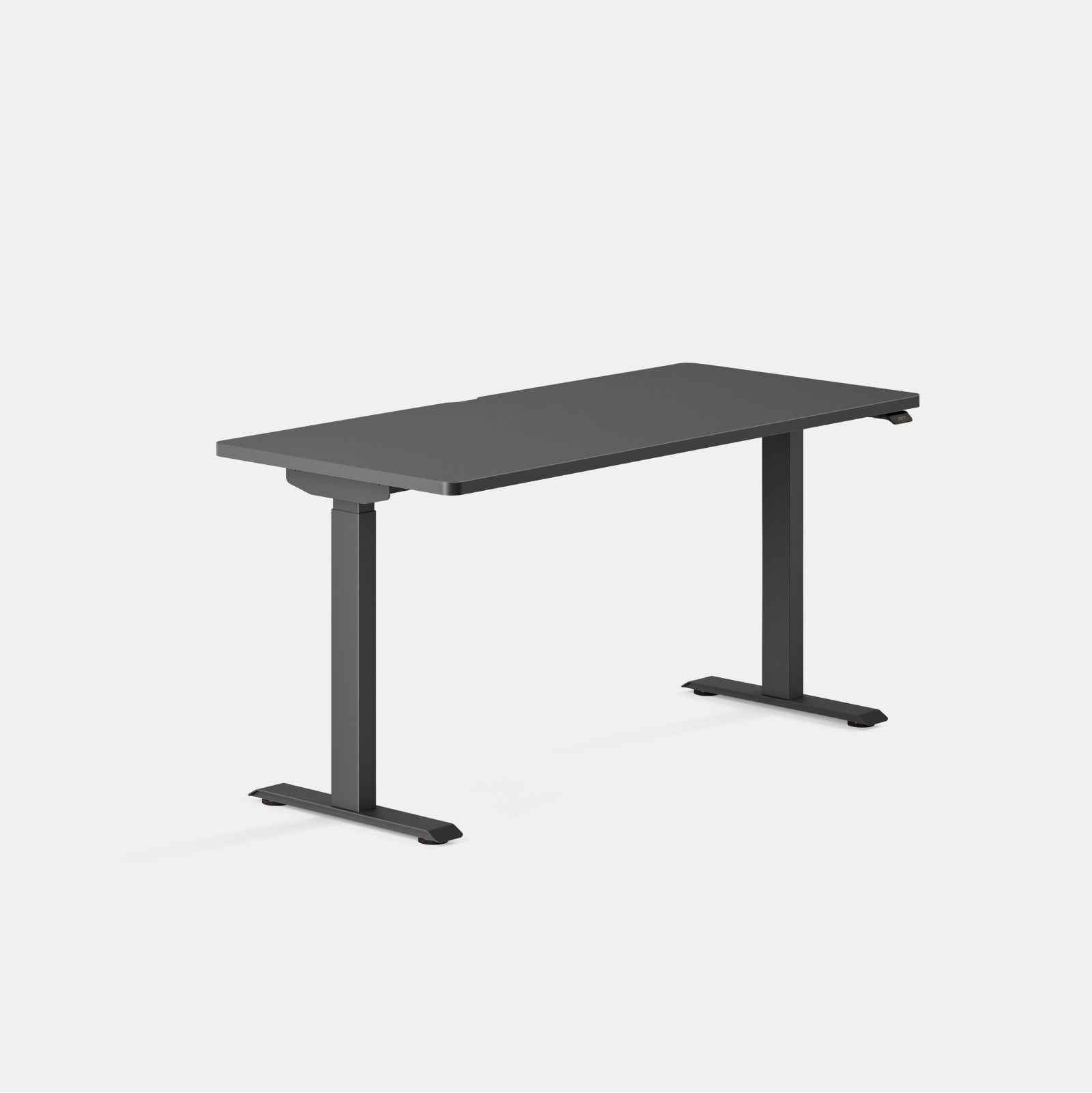 Top Color:Charcoal; Leg Color:Charcoal; Desk Size:58 inches x 27 inches;