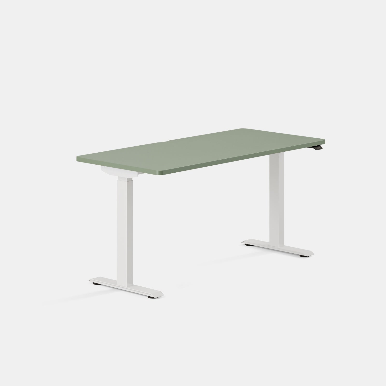 Top Color:Sage; Leg Color:White; Desk Size:58 inches x 27 inches;