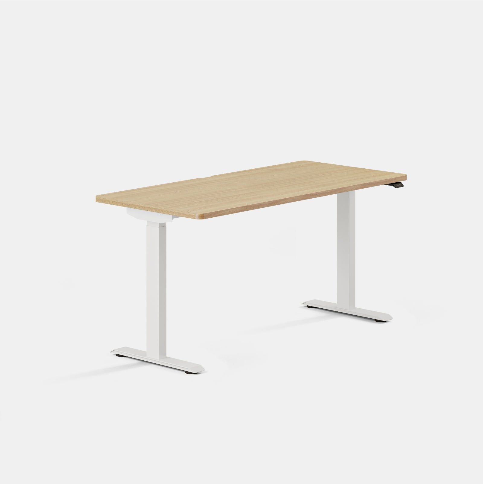 Top Color:Woodgrain; Leg Color:White; Desk Size:58 inches x 27 inches;