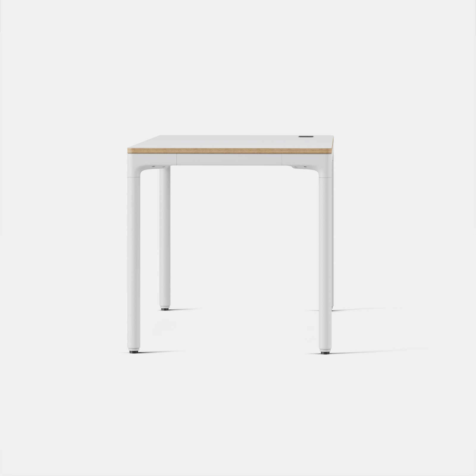 Top Color:White; Leg Color:White; Desk Size:59 inches x 27 inches;