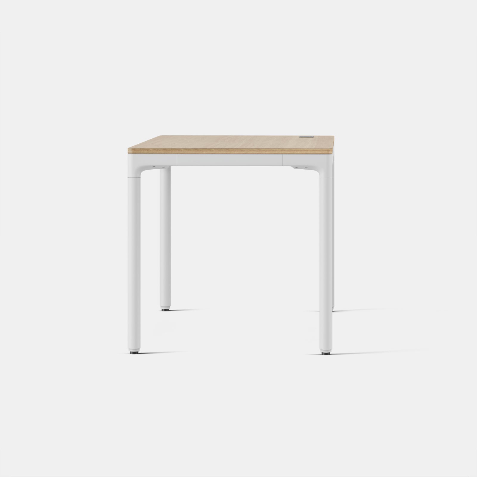 Top Color:Woodgrain; Leg Color:White; Desk Size:59 inches x 27 inches;