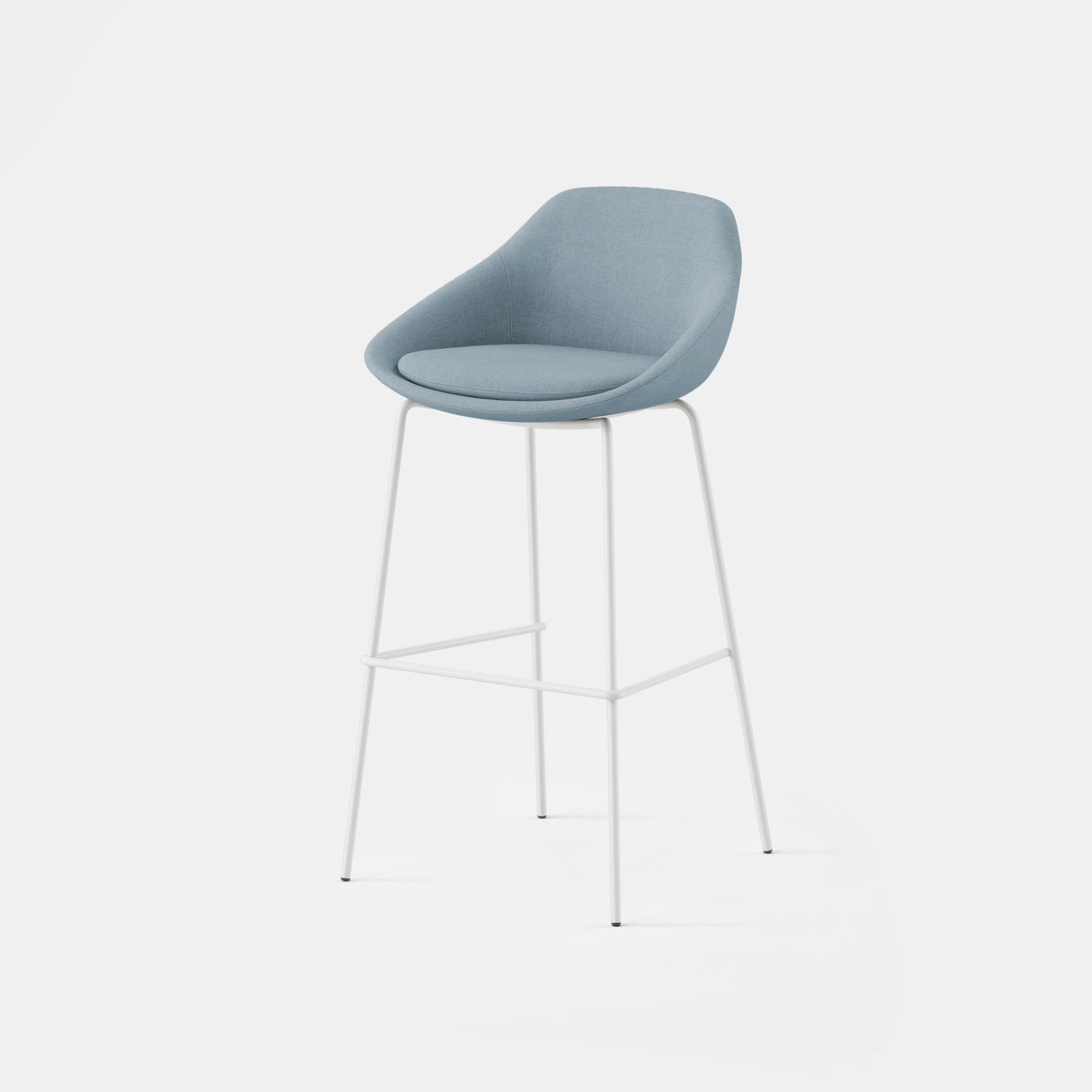 Chair Color:Smoke Blue;