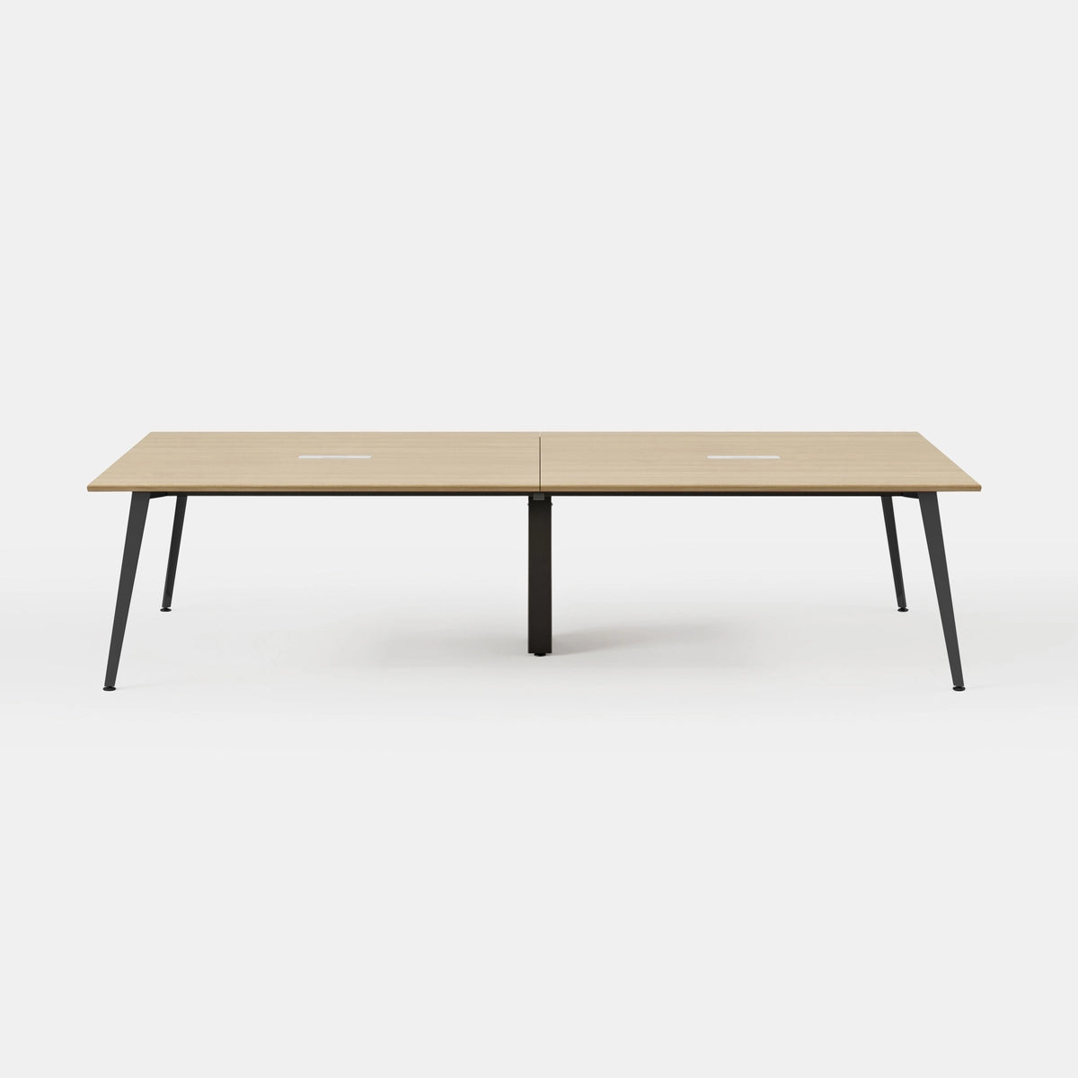 Top Color:Woodgrain; Leg Color:Charcoal; Desk Size:118 inches x 48 inches;