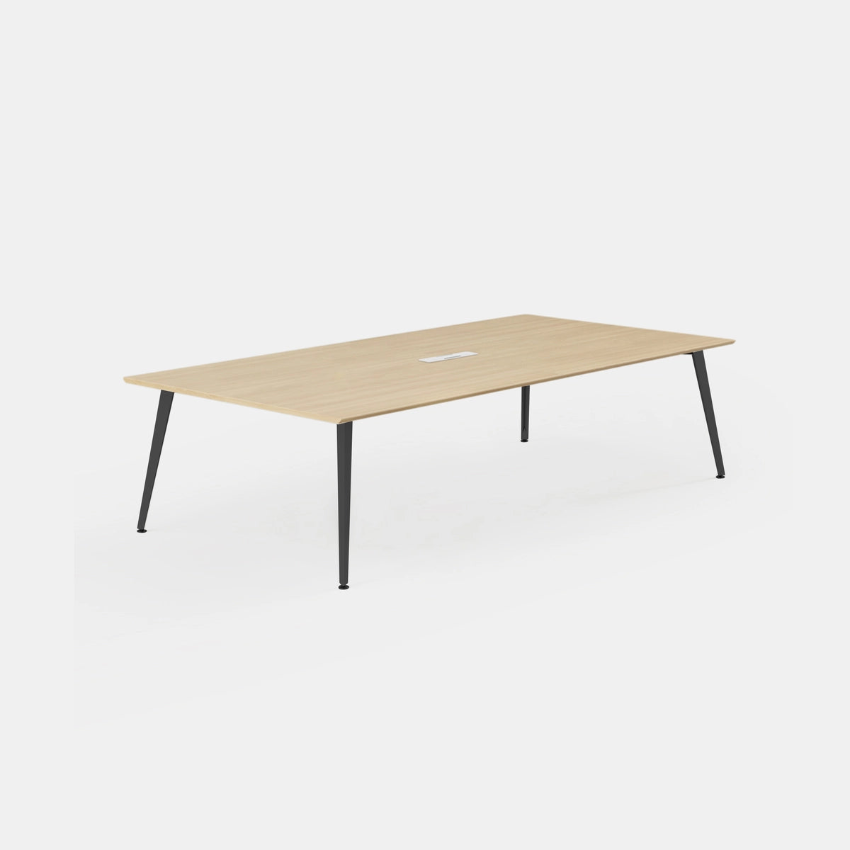 Top Color:Woodgrain; Leg Color:Charcoal; Desk Size:96 inches x 48 inches;