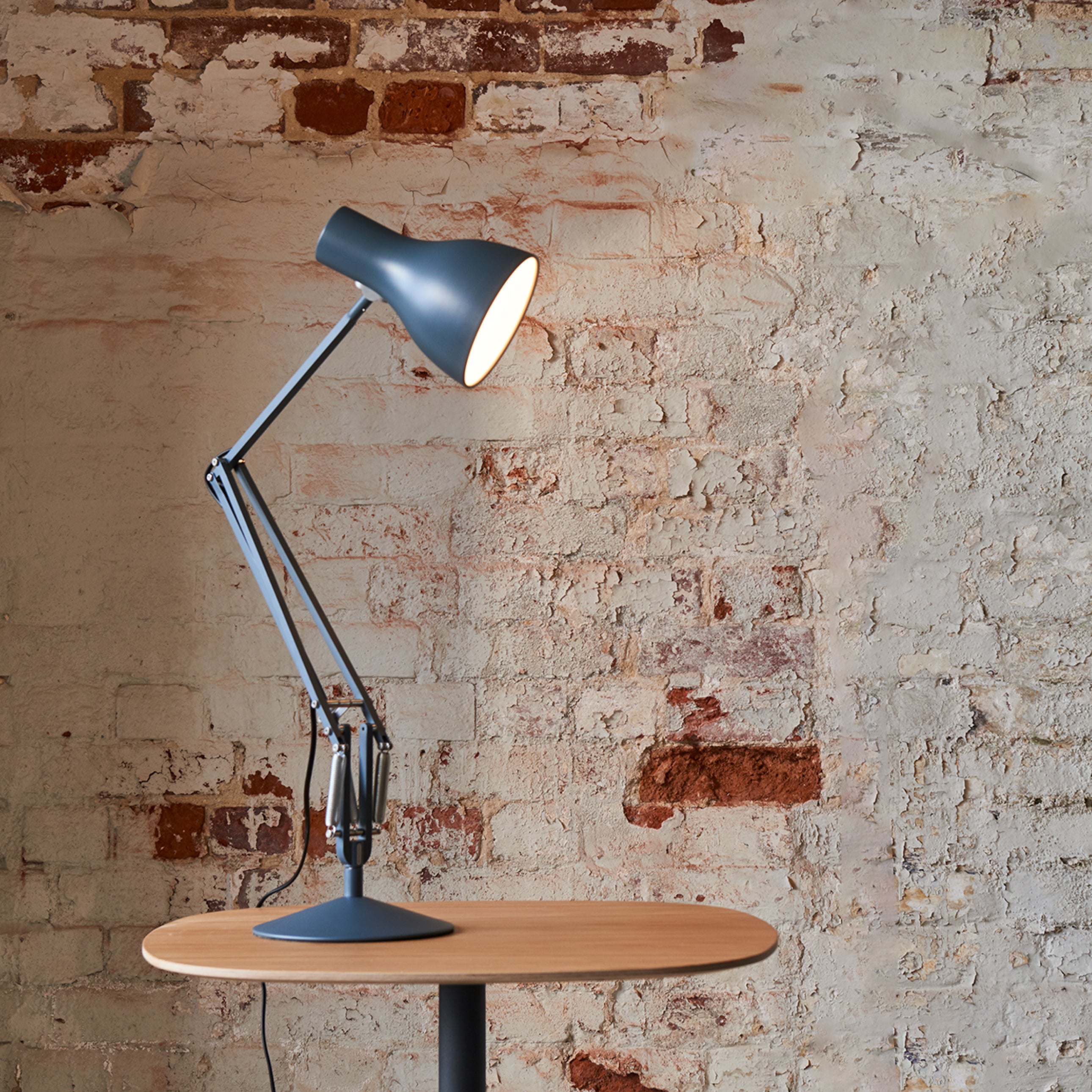 Grey best sale anglepoise lamp