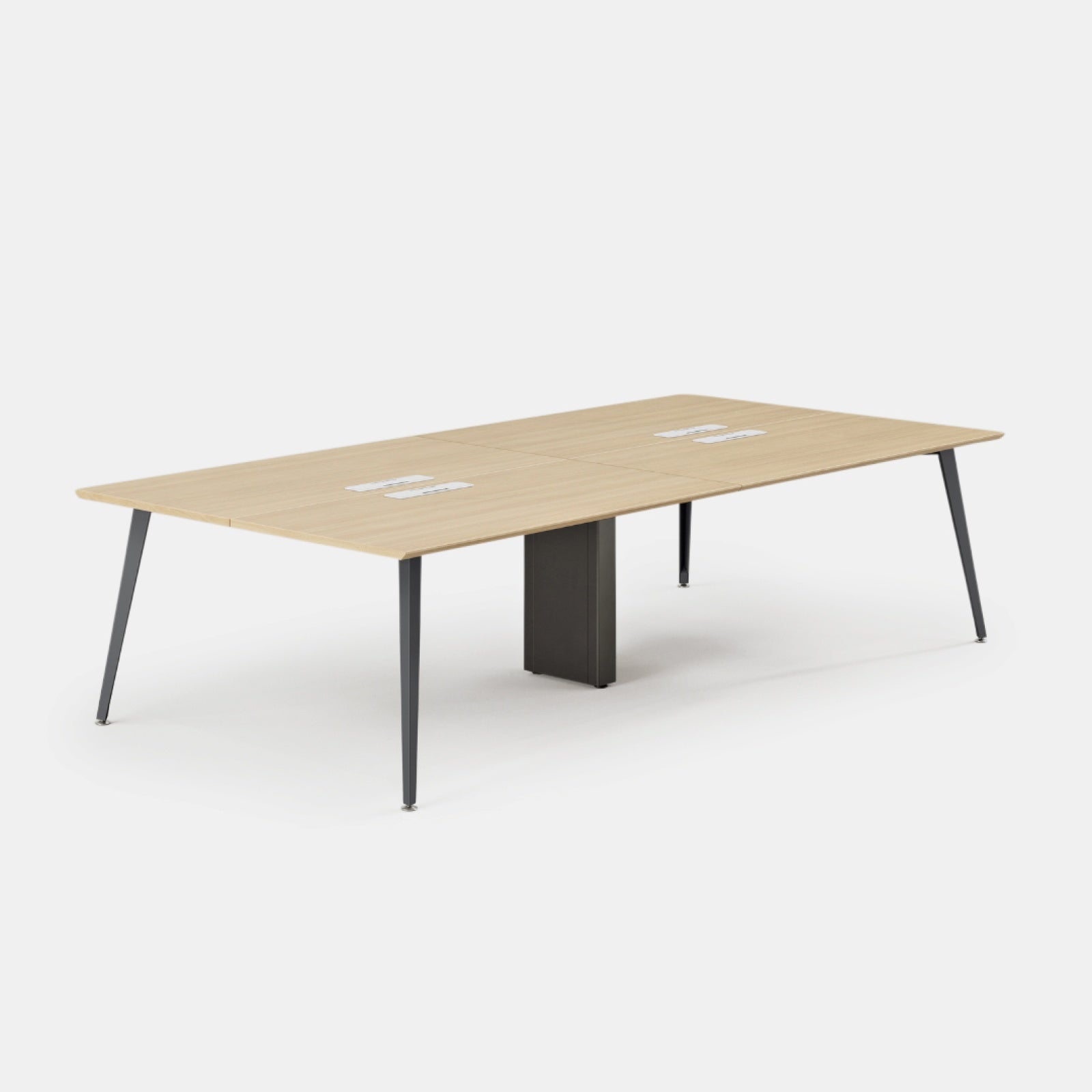 Top Color:Woodgrain; Leg Color:Charcoal; Desk Size:120 inches x 60 inches;