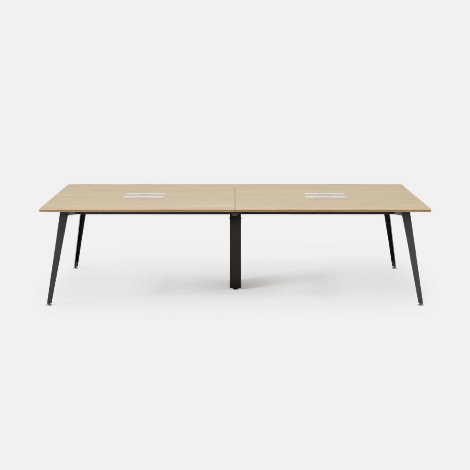 Top Color:Woodgrain; Leg Color:Charcoal; Desk Size:120 inches x 60 inches;