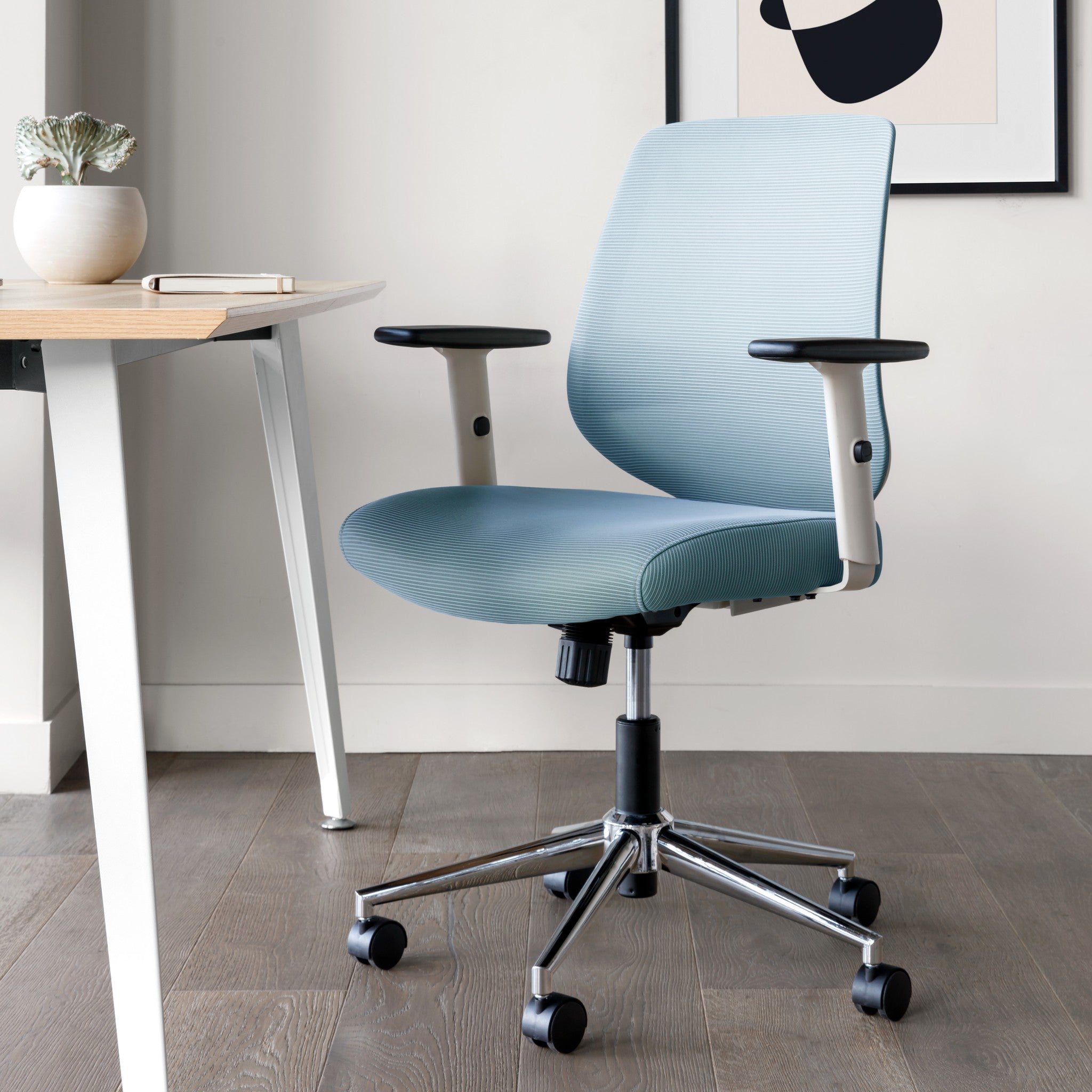 Light blue deals computer chair